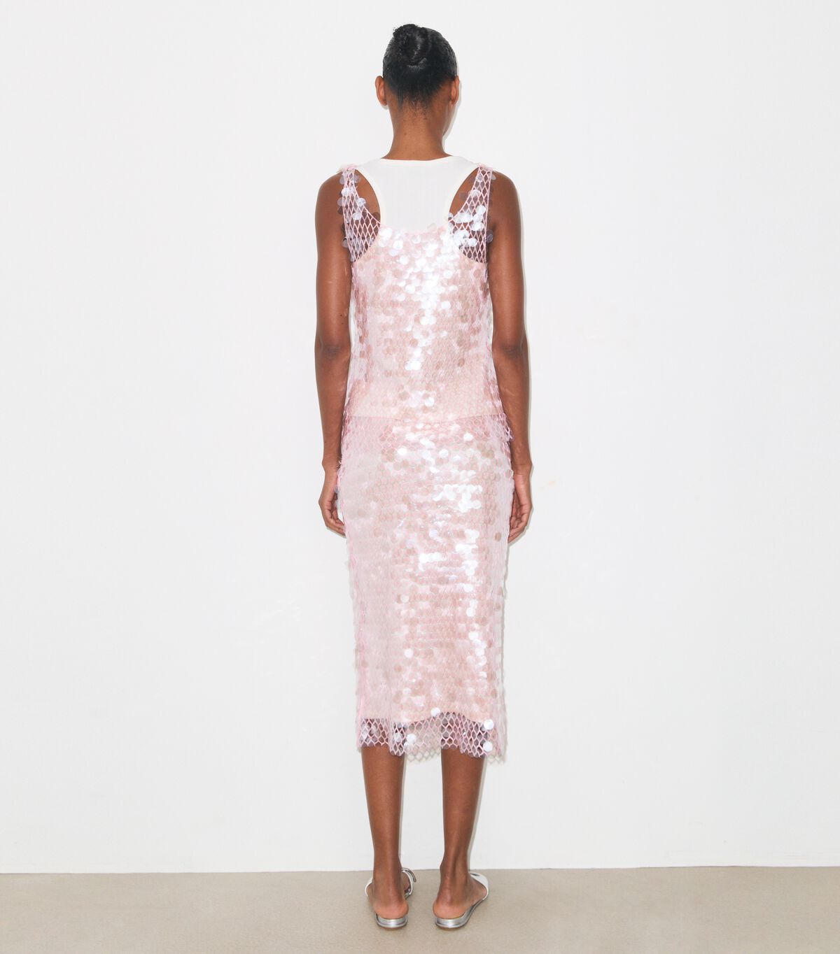 Sequin Mesh Top tory burch sequin mesh top