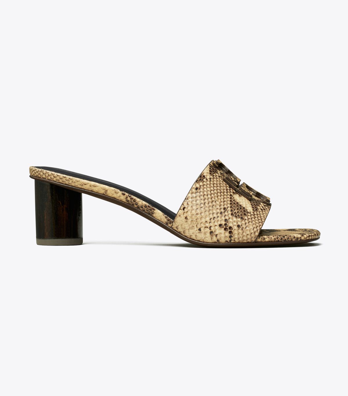 tory burch ines heeled mule sandal