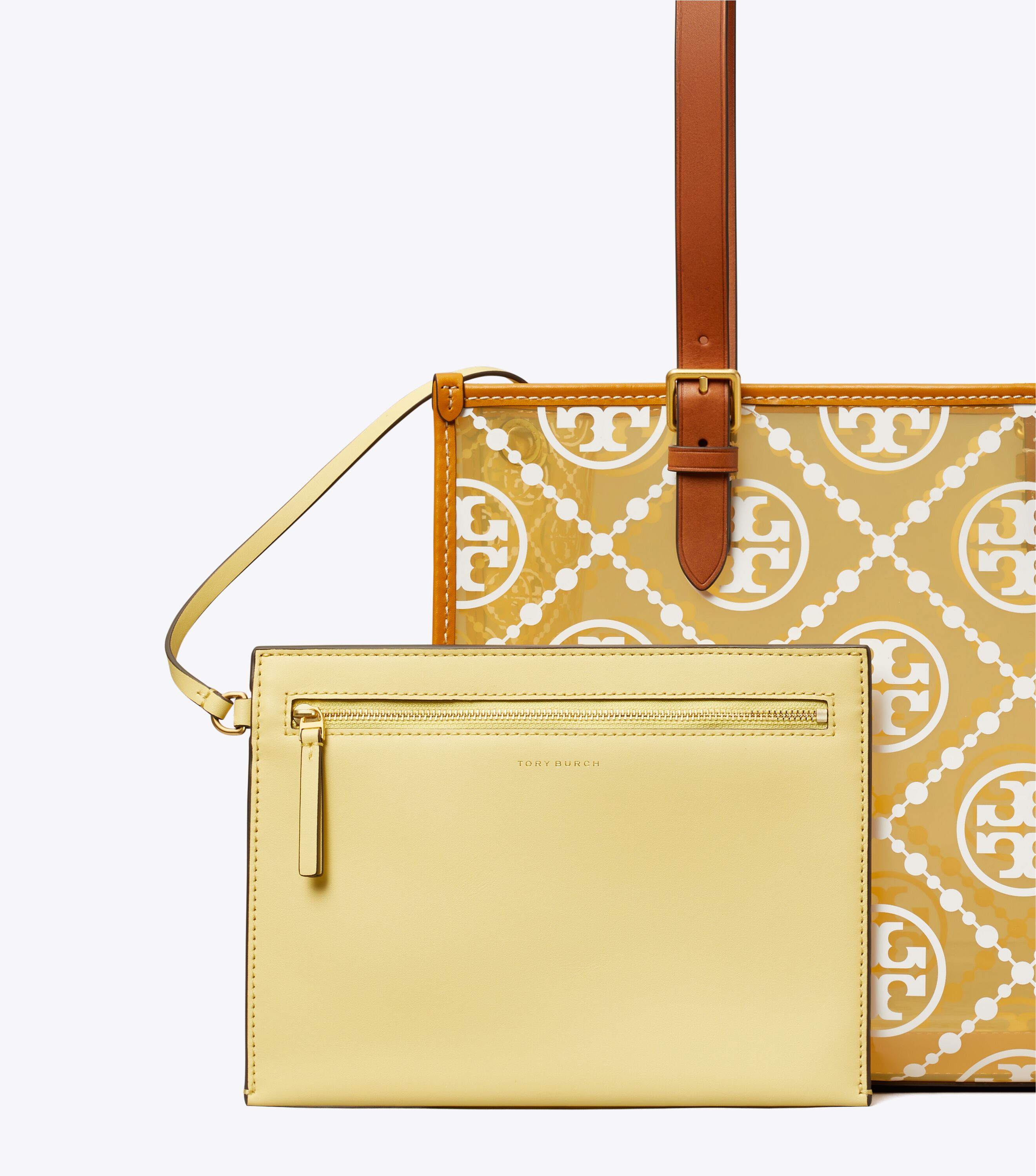 Clear tory burch tote deals