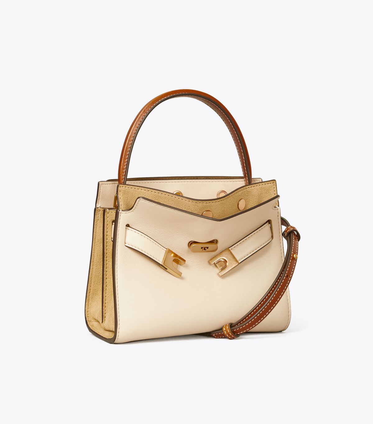 tory burch petite lee radziwill double bag