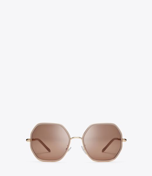 Eleanor Chain Geometric Sunglasses