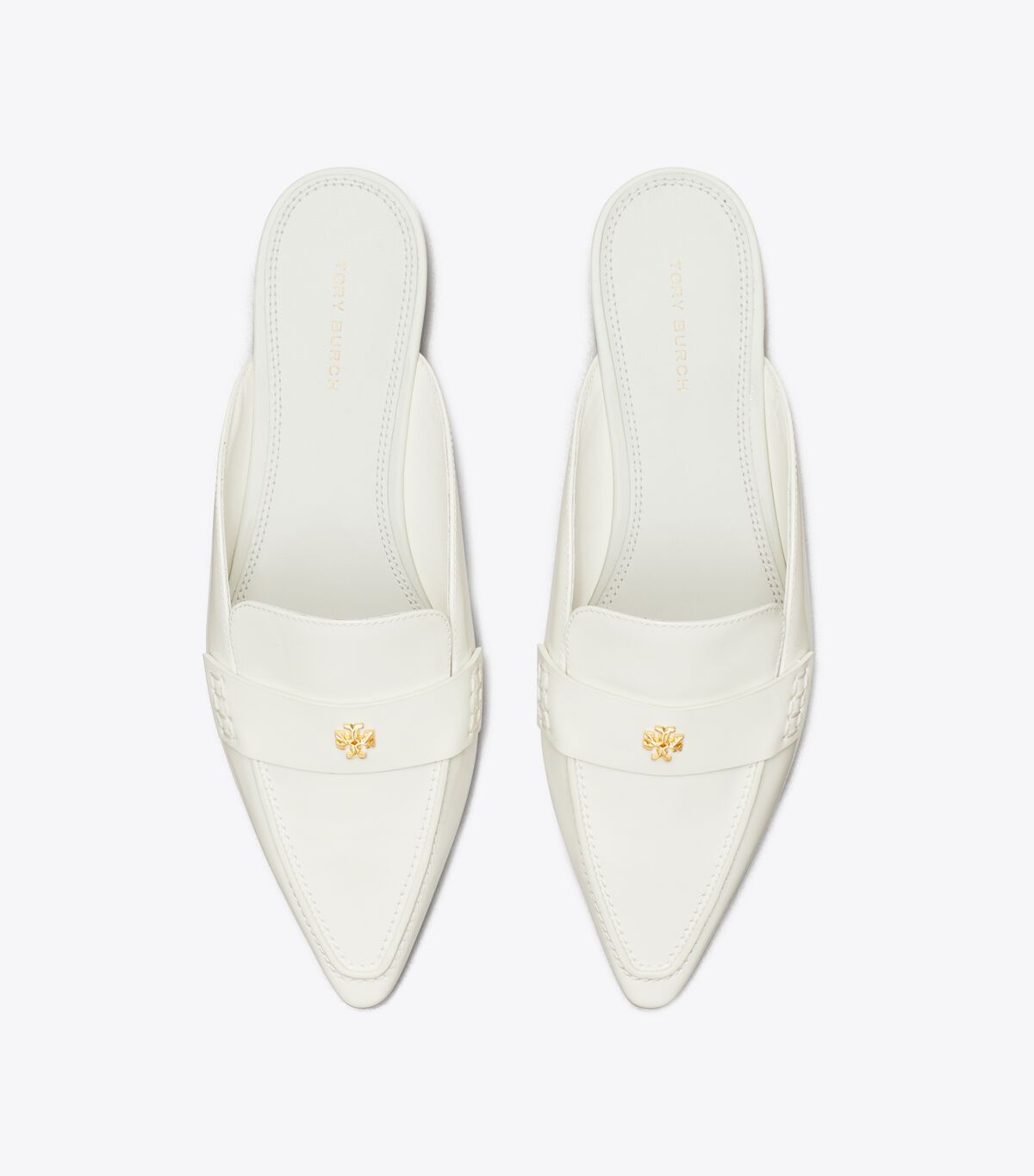 tory burch pointed backless loafer