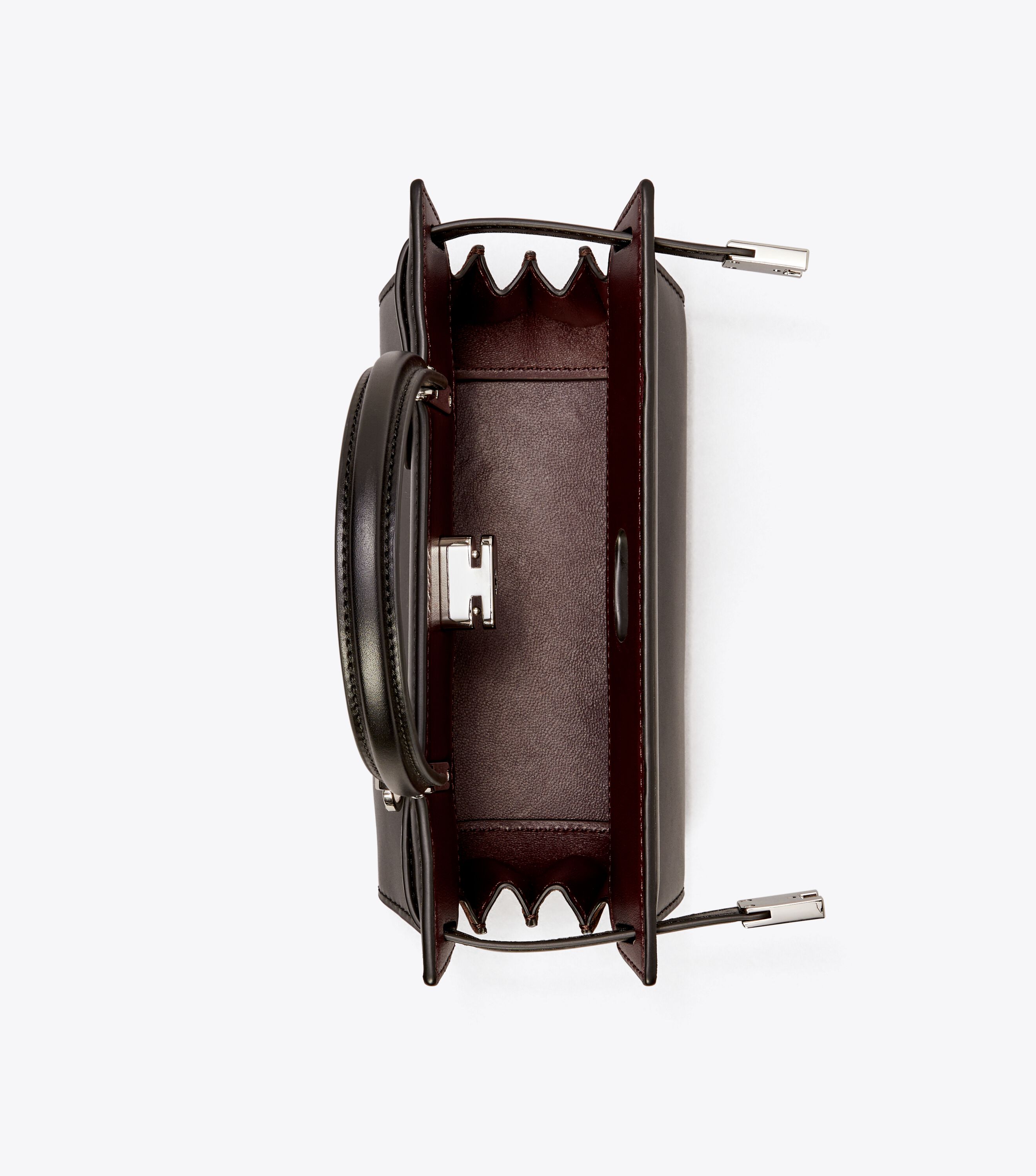 Petite Lee Radziwill Cat Eye Bag, Black | Tory Burch KW
