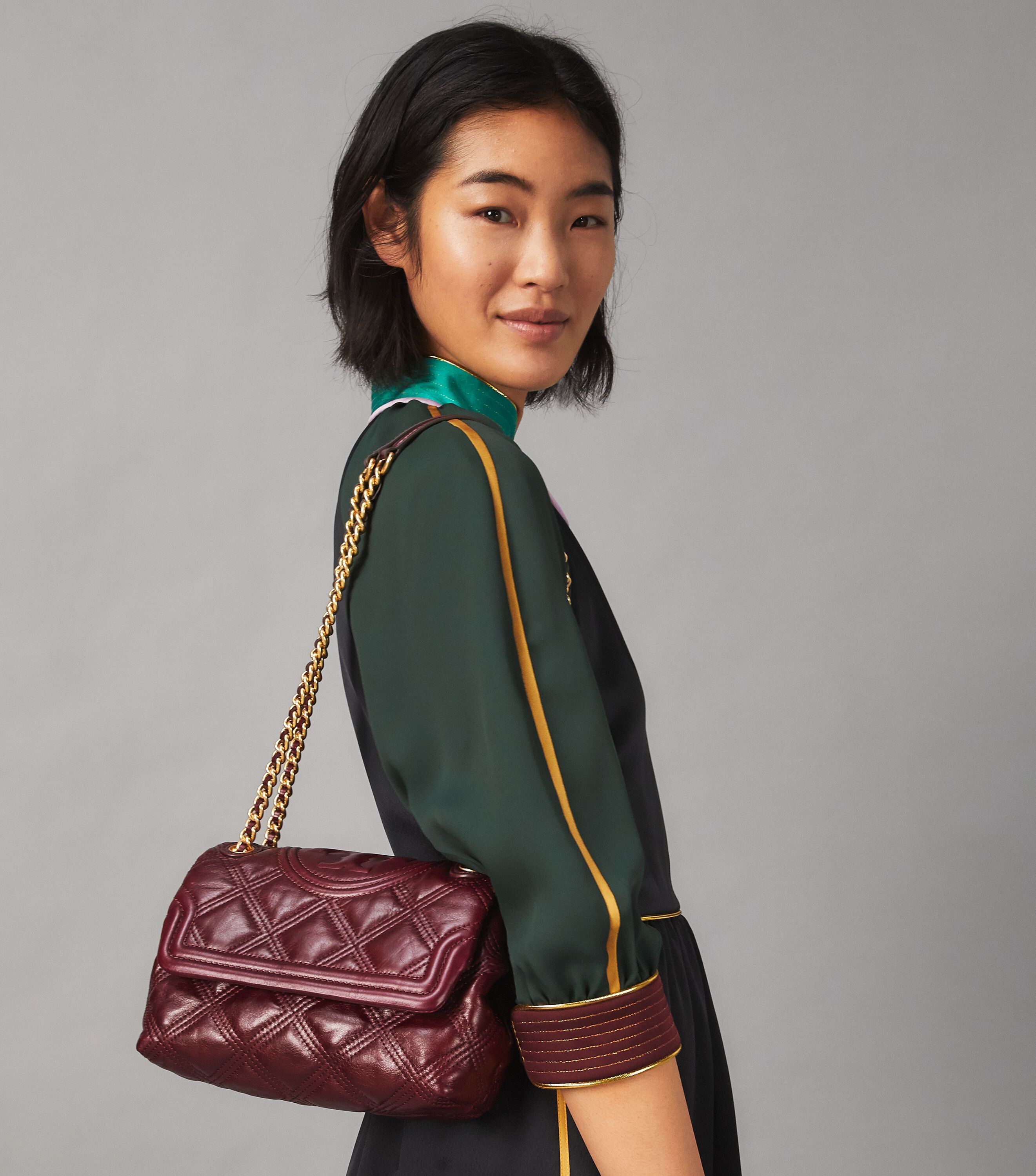 Fleming soft glazed convertible shoulder bag deals