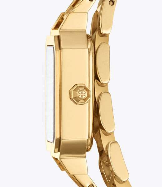Robinson Mini Watch, Gold-Tone/Navy, 22 MM