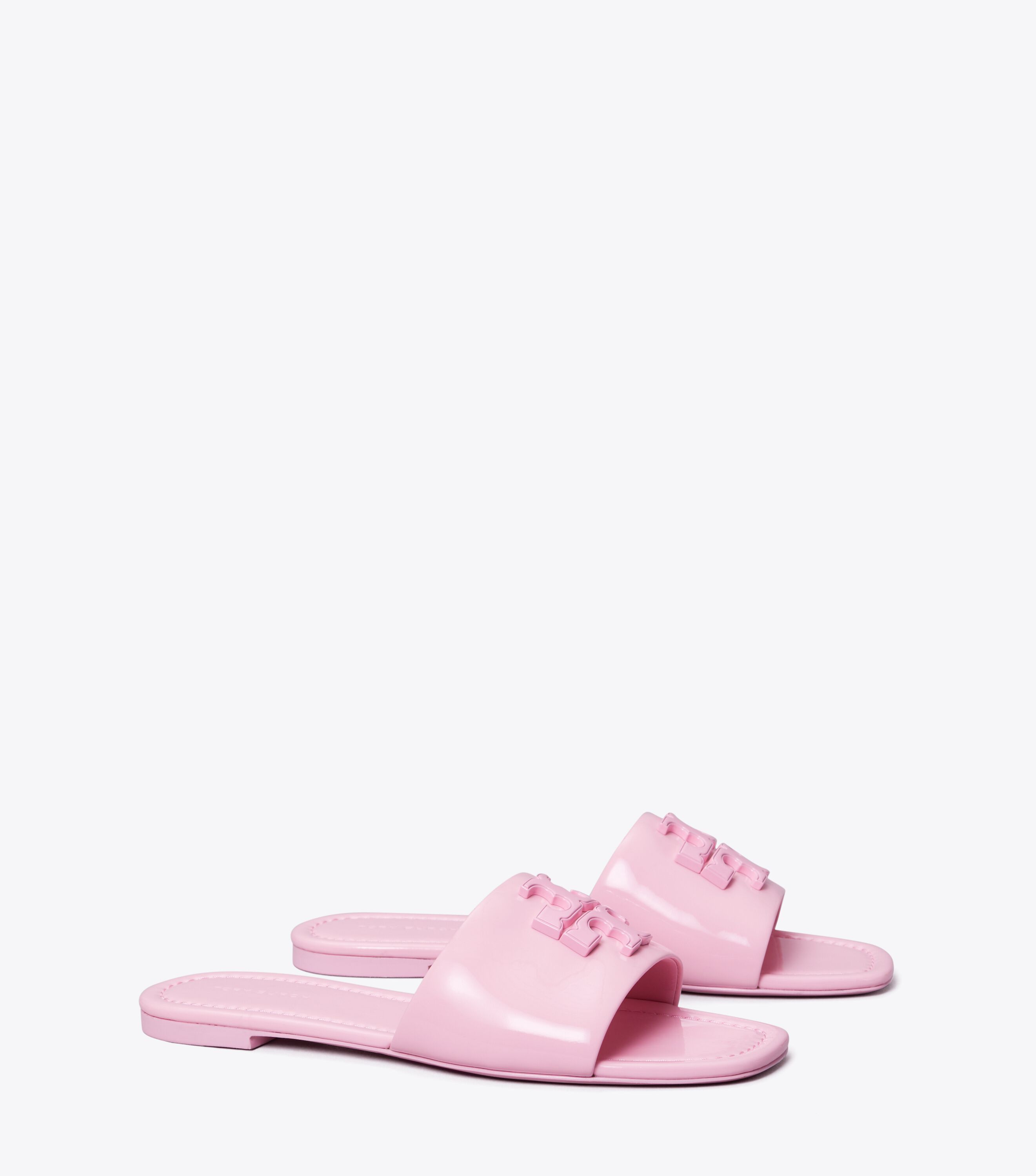 Pink tory burch slides top