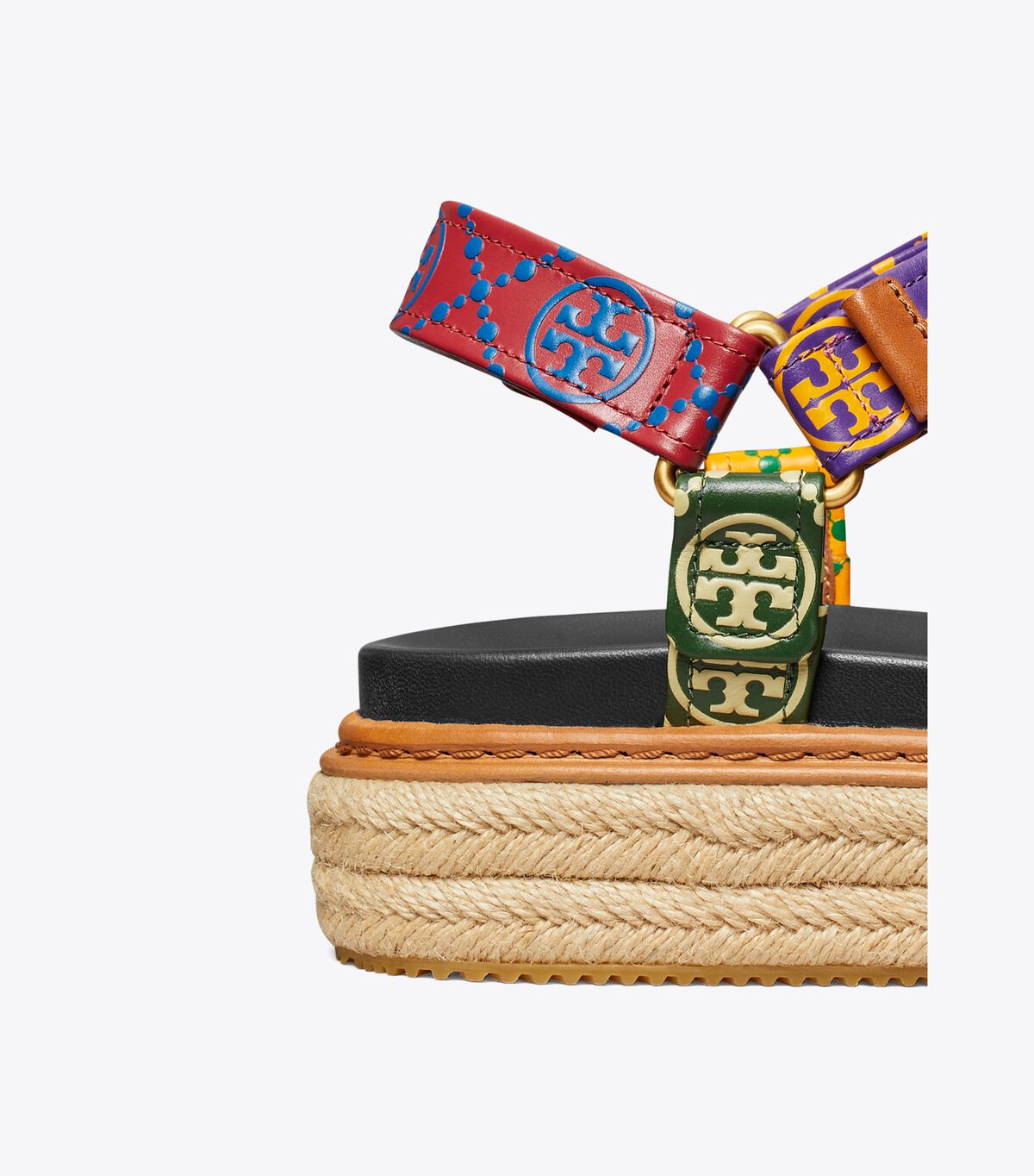 tory burch t monogram rope sport sandal
