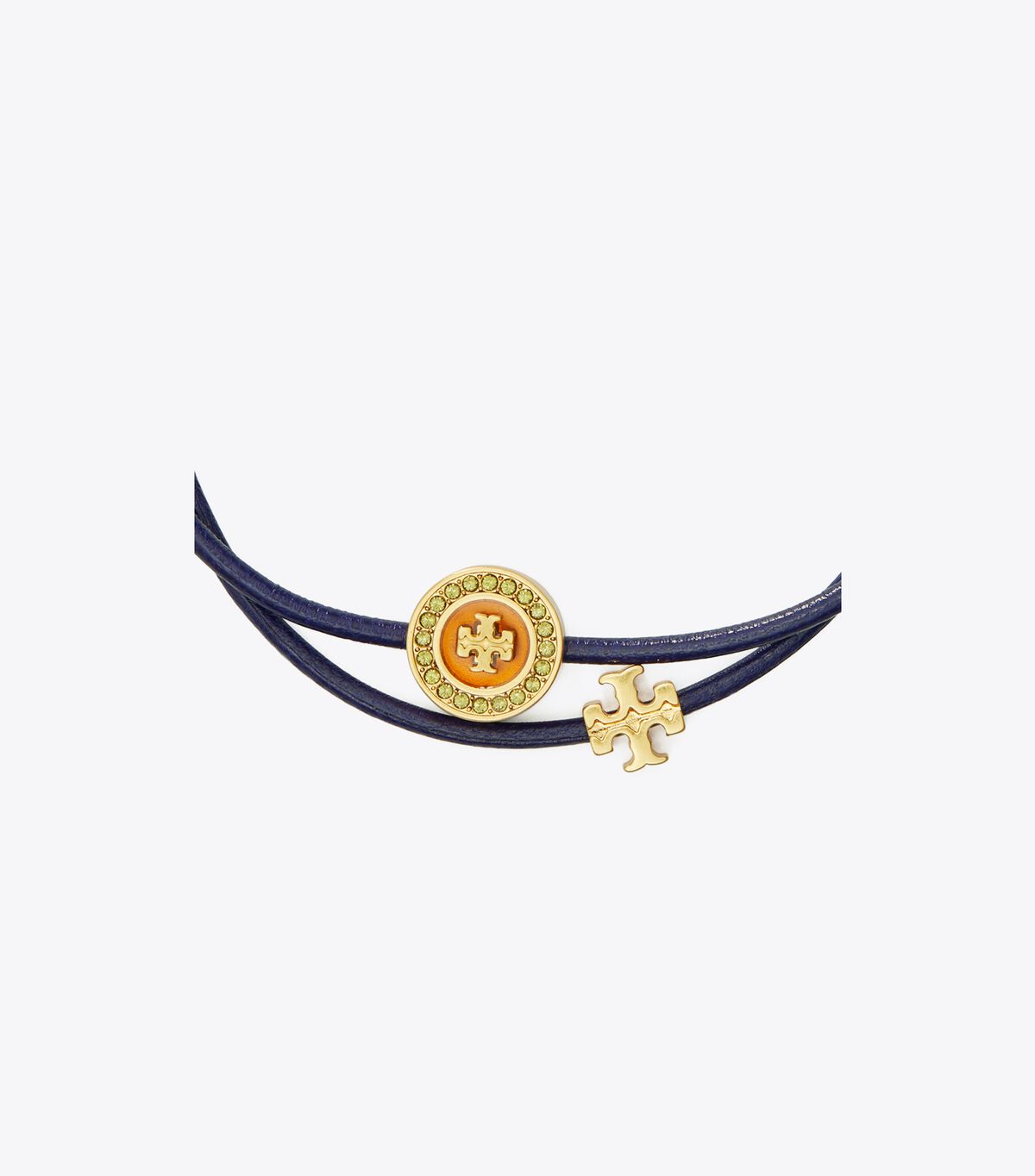 tory burch kira enamel pav slider bracelet