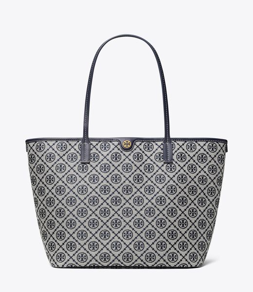 tory burch t monogram zip tote