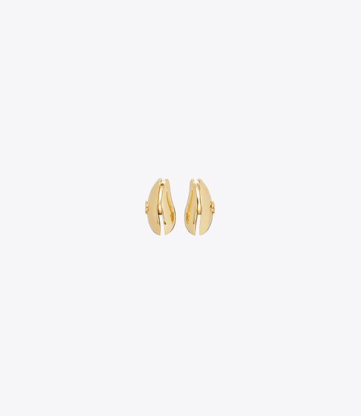 tory burch small pierced earrings