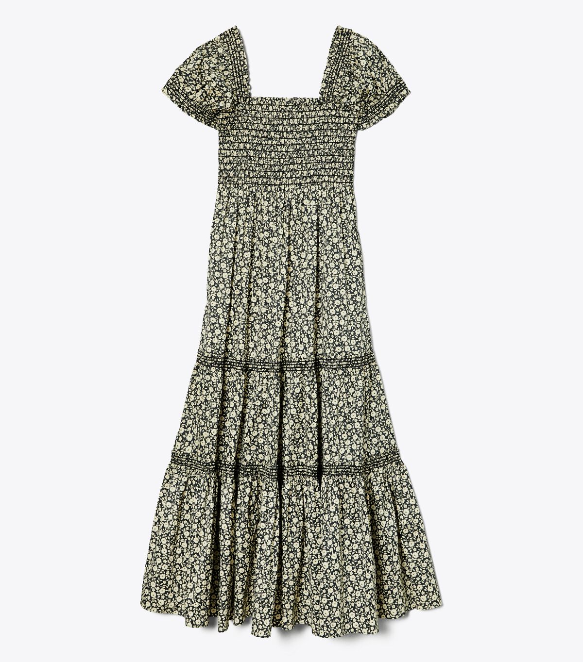 Smocked Midi Dress
