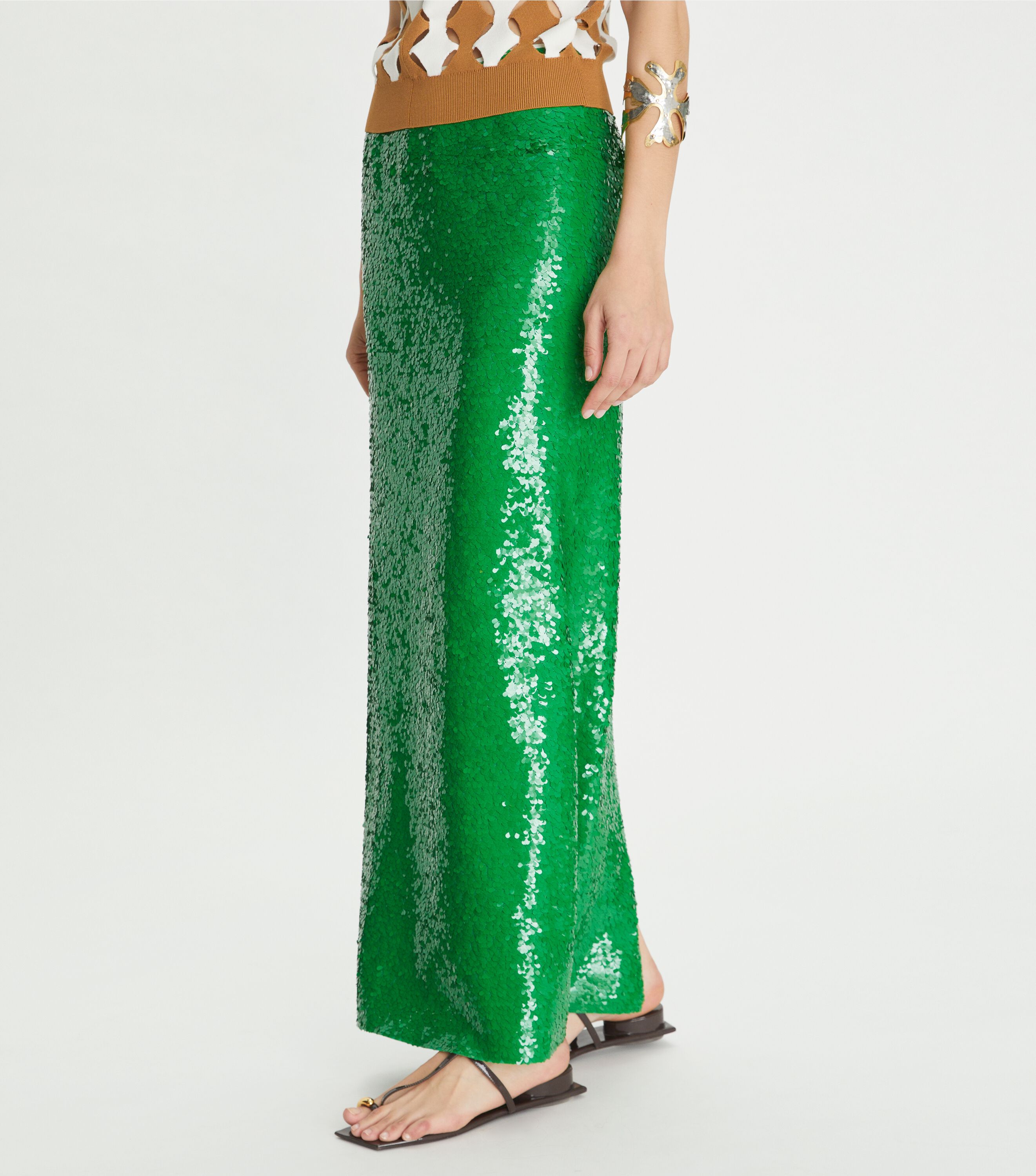 Tory burch sequin skirt top