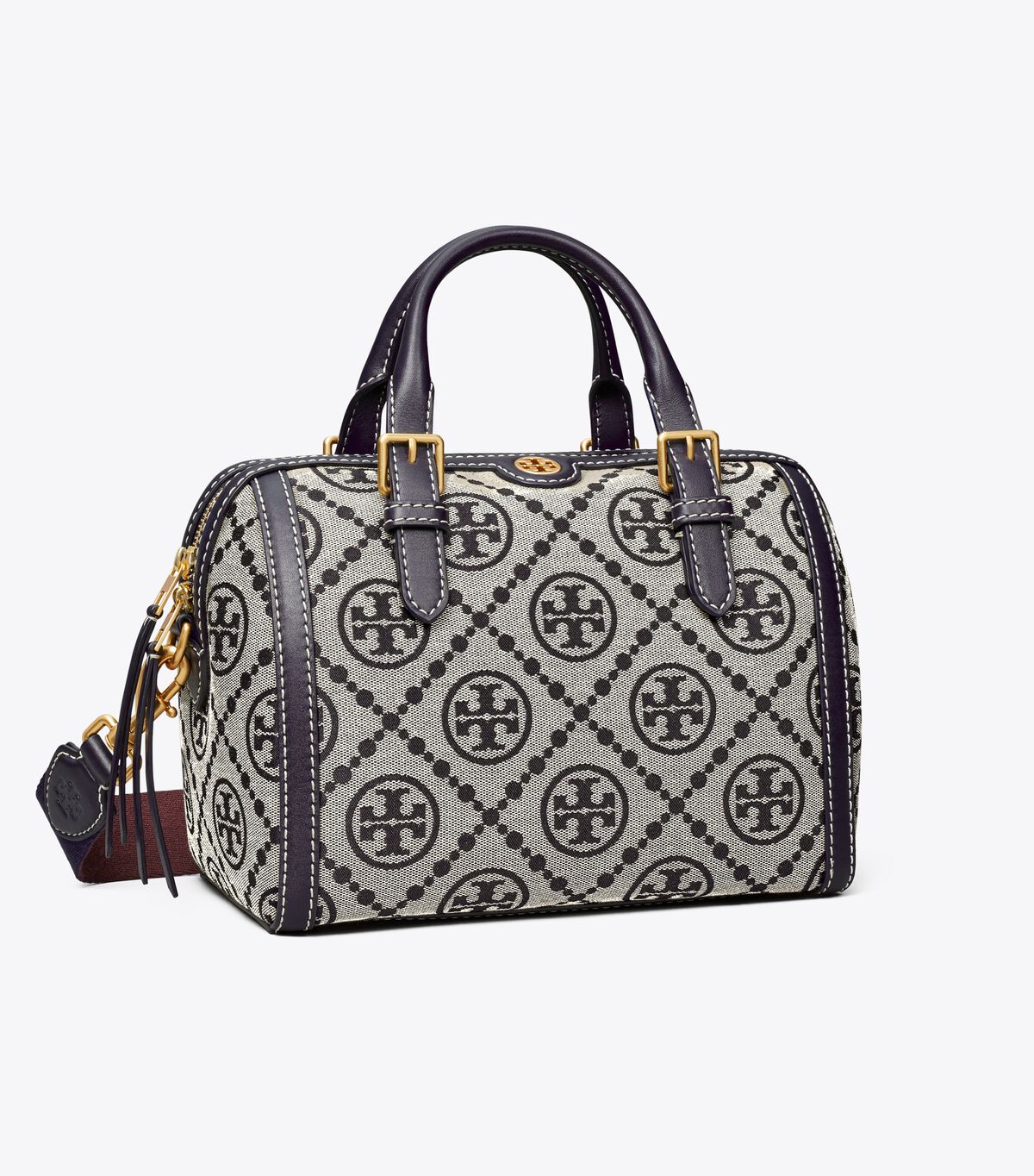 T Monogram Barrel Bag