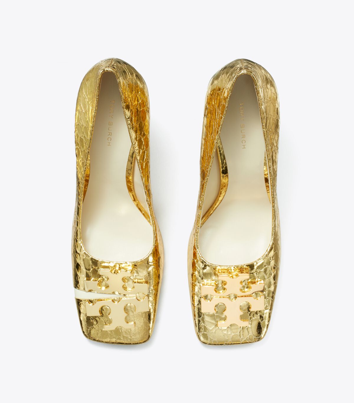 tory burch split double t pump