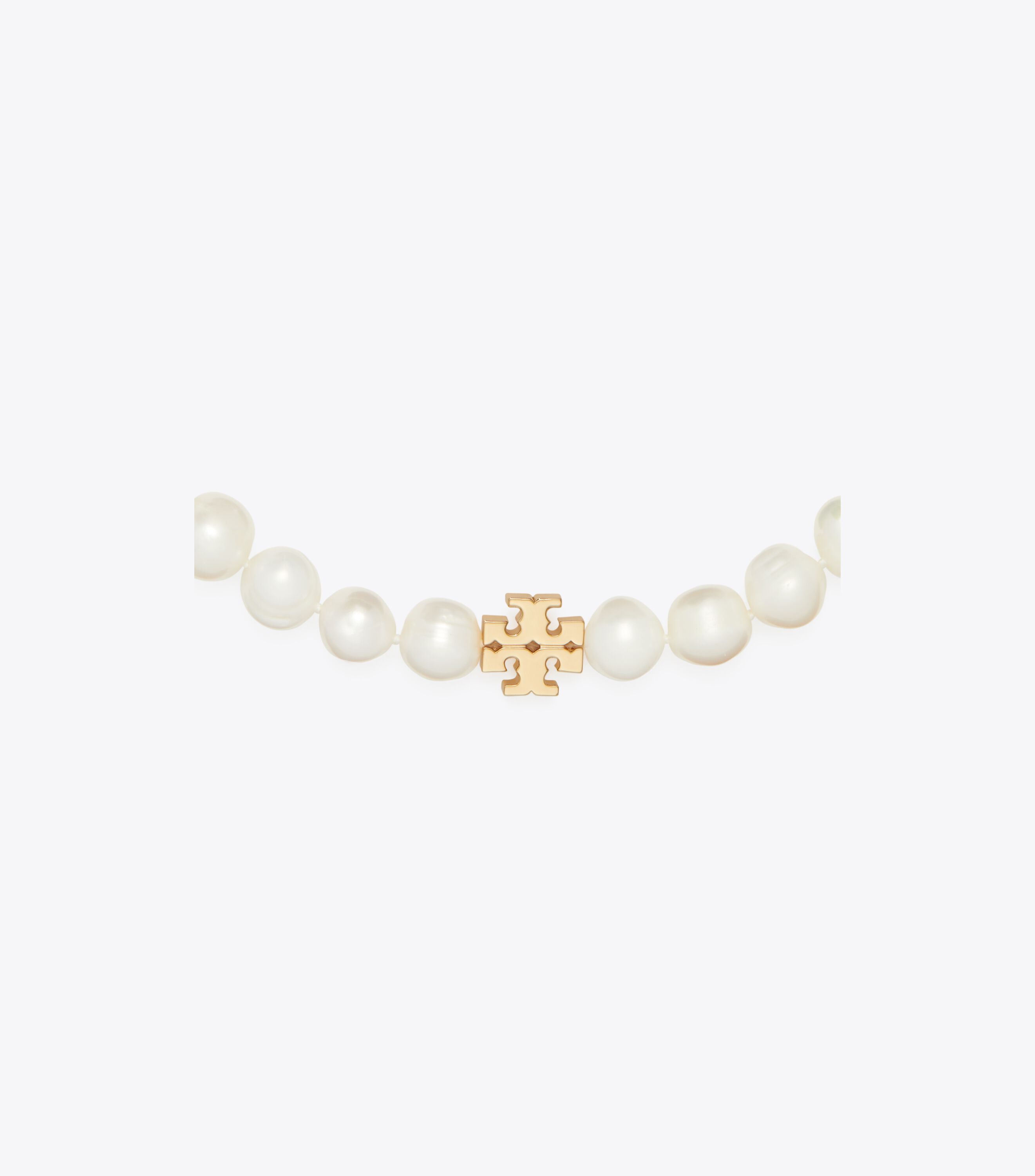 Tory burch pearl necklace on sale