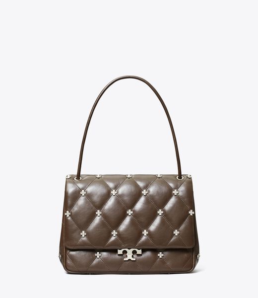 tory burch bunny knot runway shoulder bag
