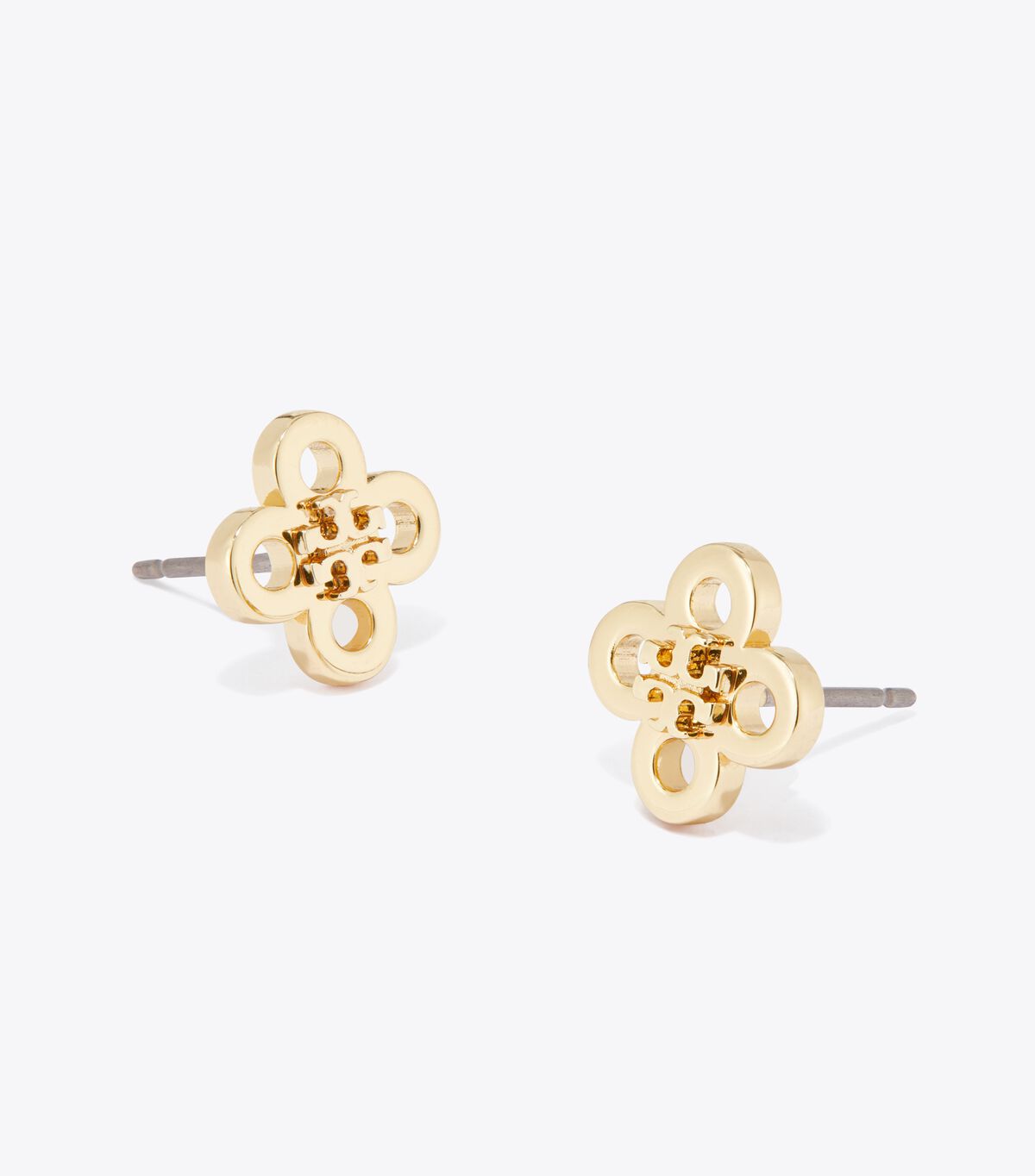 tory burch forget me not clover stud earring