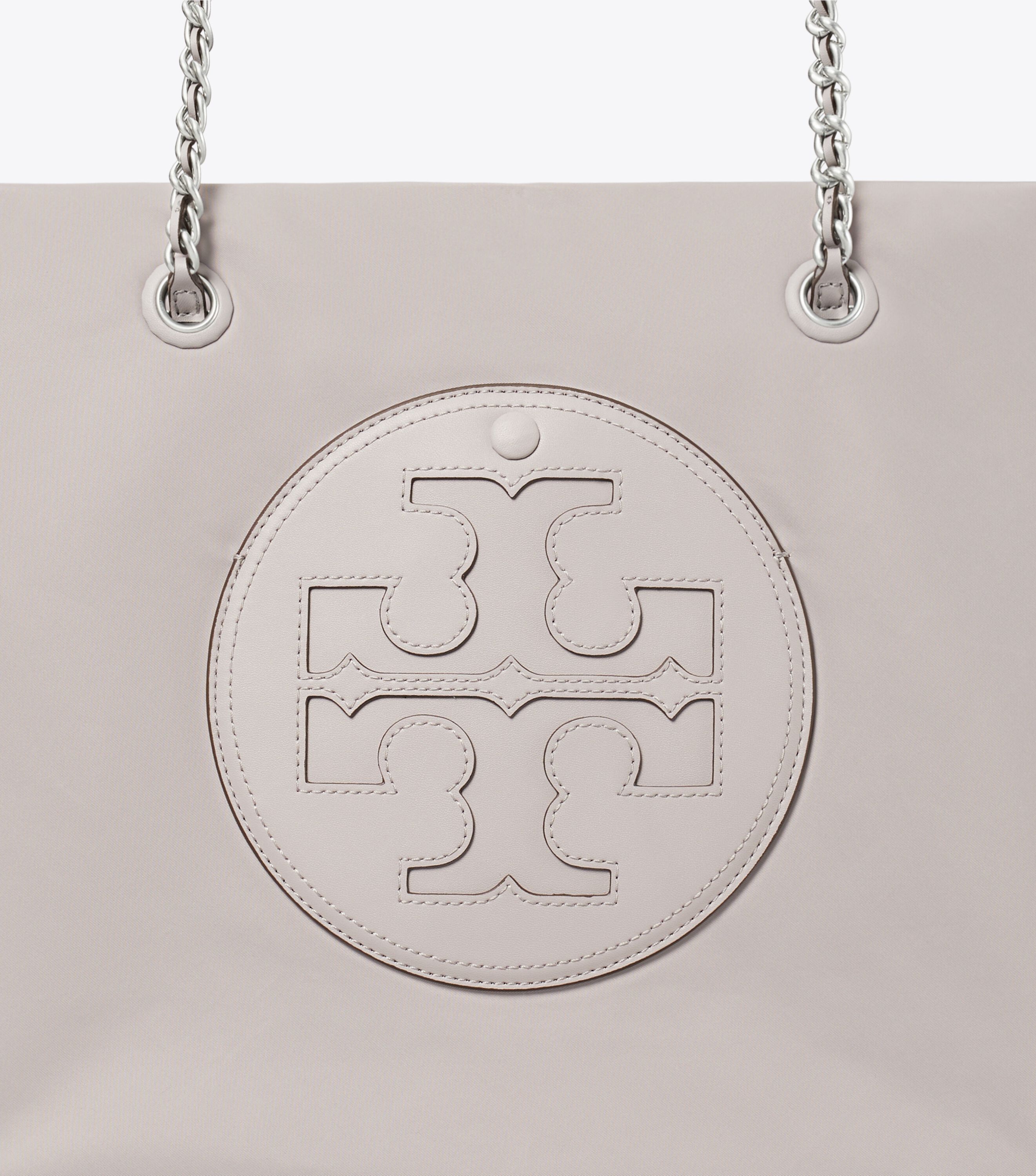 Ella Chain Tote, Bay Gray | Tory Burch KW