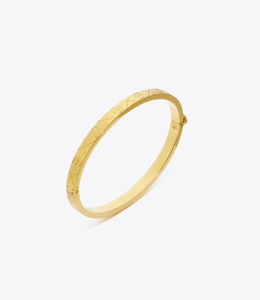 tory burch t monogram 5mm hinge bracelet
