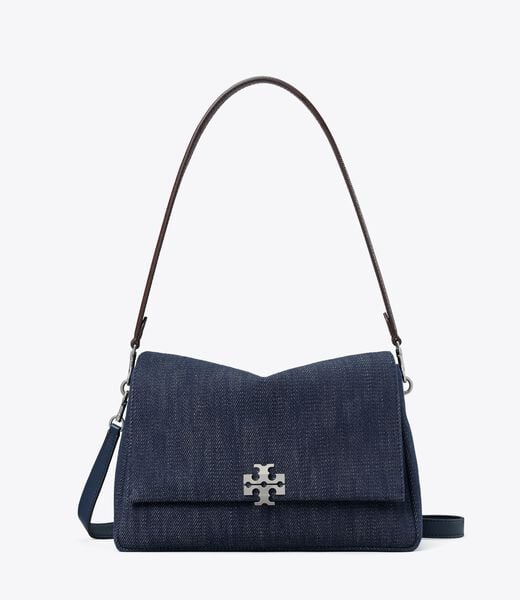 tory burch charlie denim shoulder bag