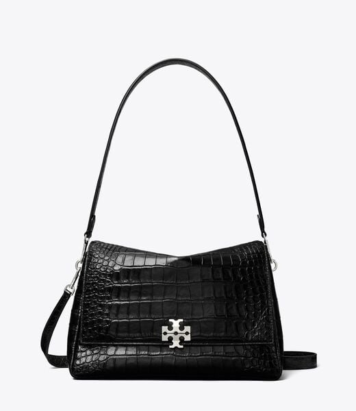 tory burch charlie croc embossed shoulder bag