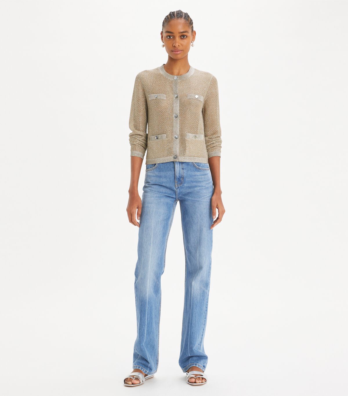 tory burch kendra mesh cardigan