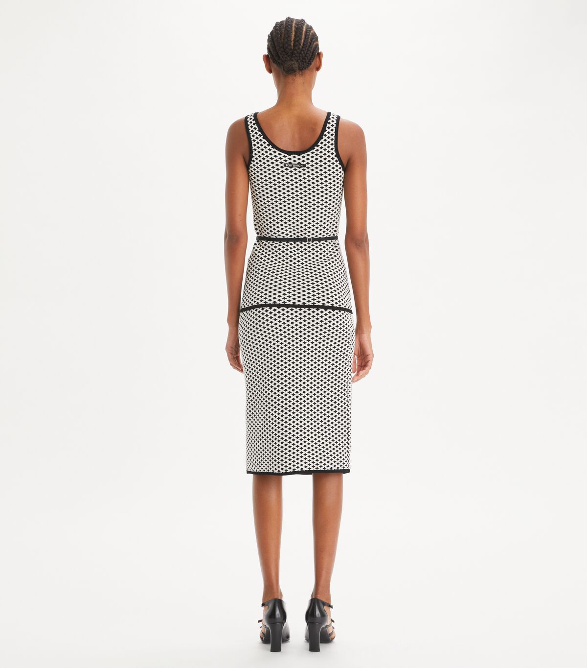 tory burch jacquard skirt
