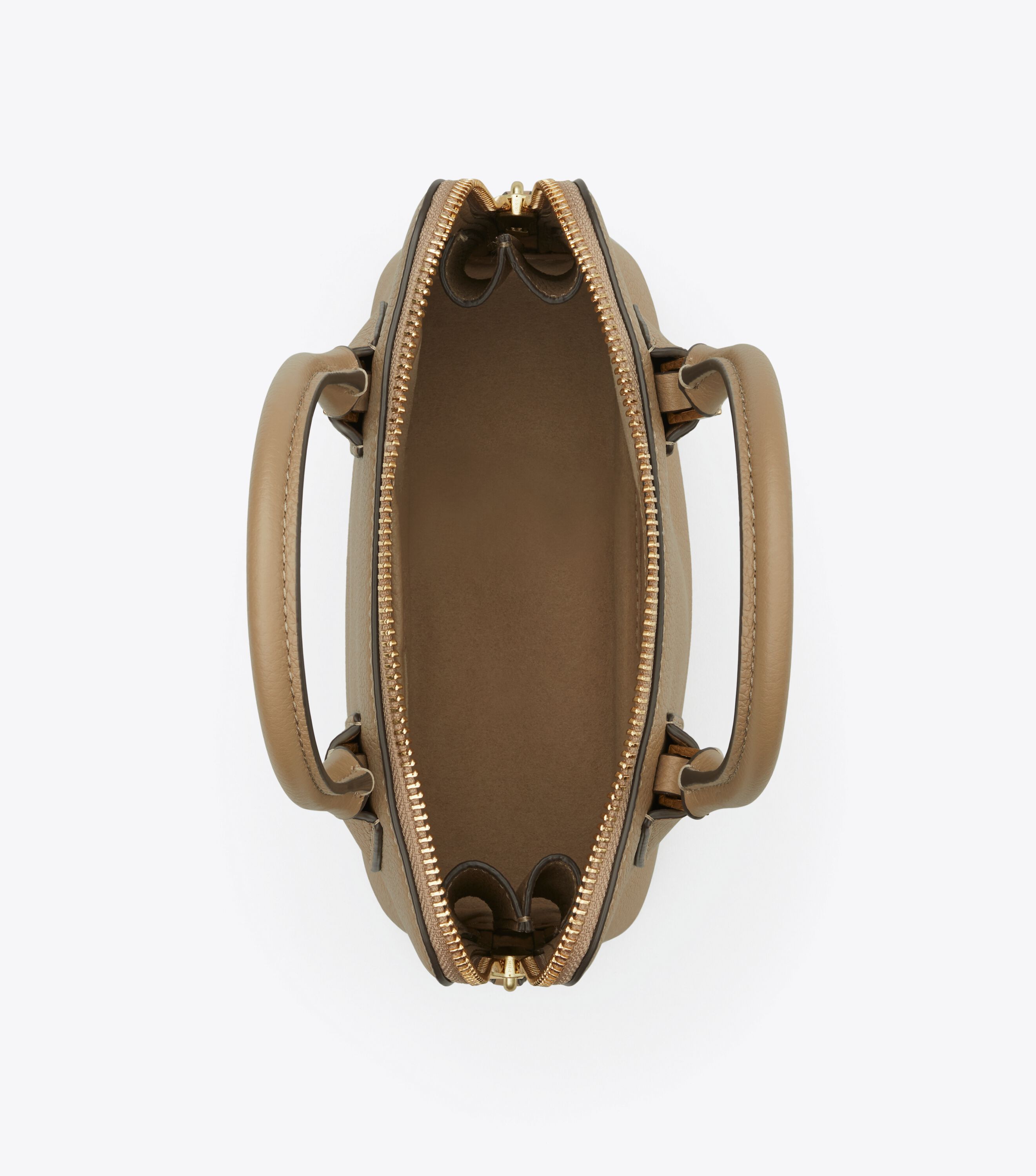Mini Swing Satchel, Taupe Oak | Tory Burch KW