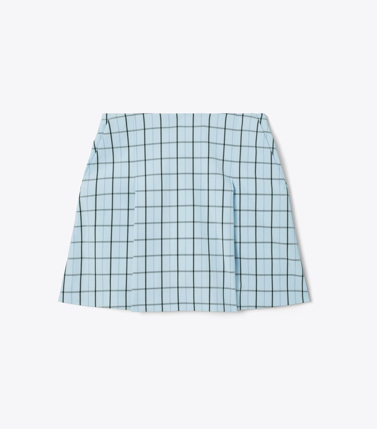 Yarn-Dyed Pleated Skort