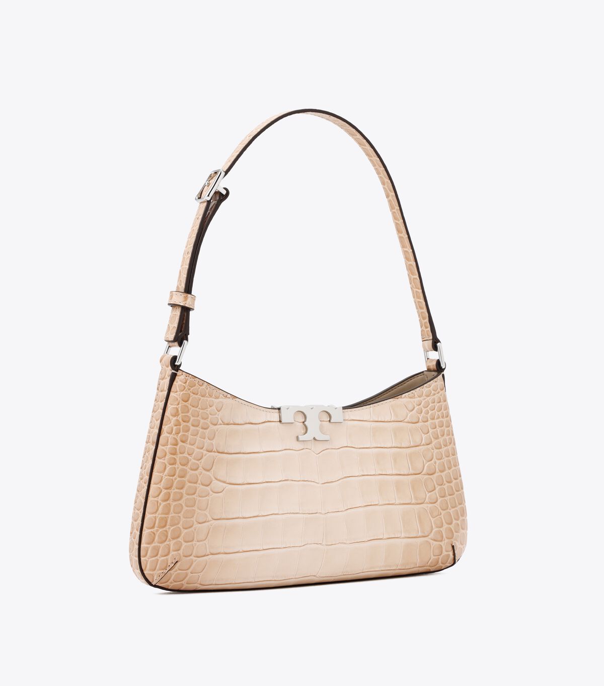 tory burch eleanor croc embossed slim shoulder bag