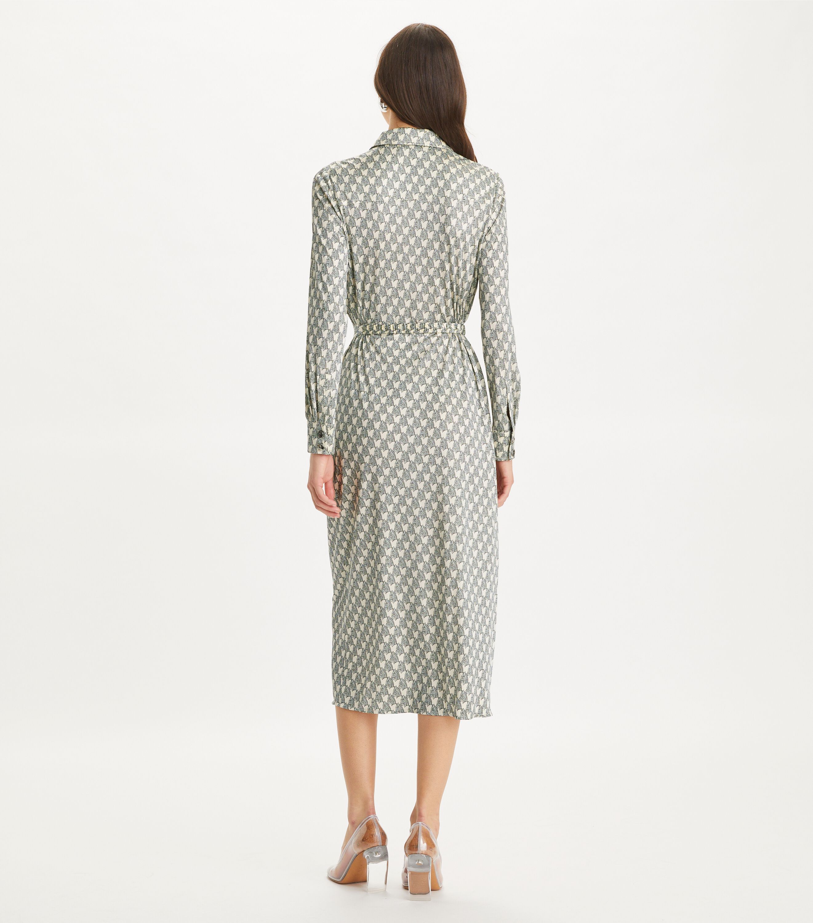 Tory Burch Printed Viscose Shirtdress Tory Burch KW