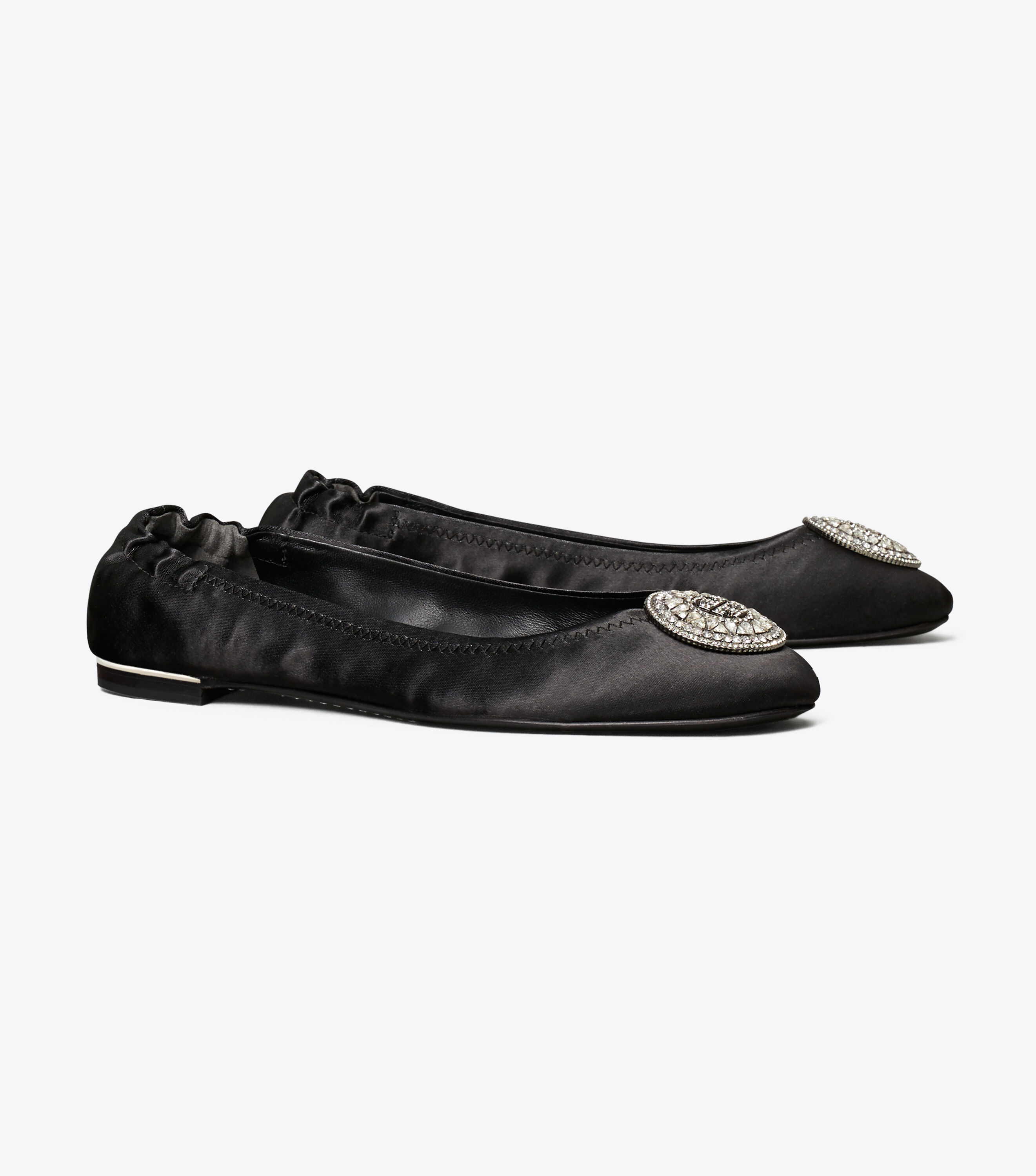 Tory burch clearance rhinestone flats
