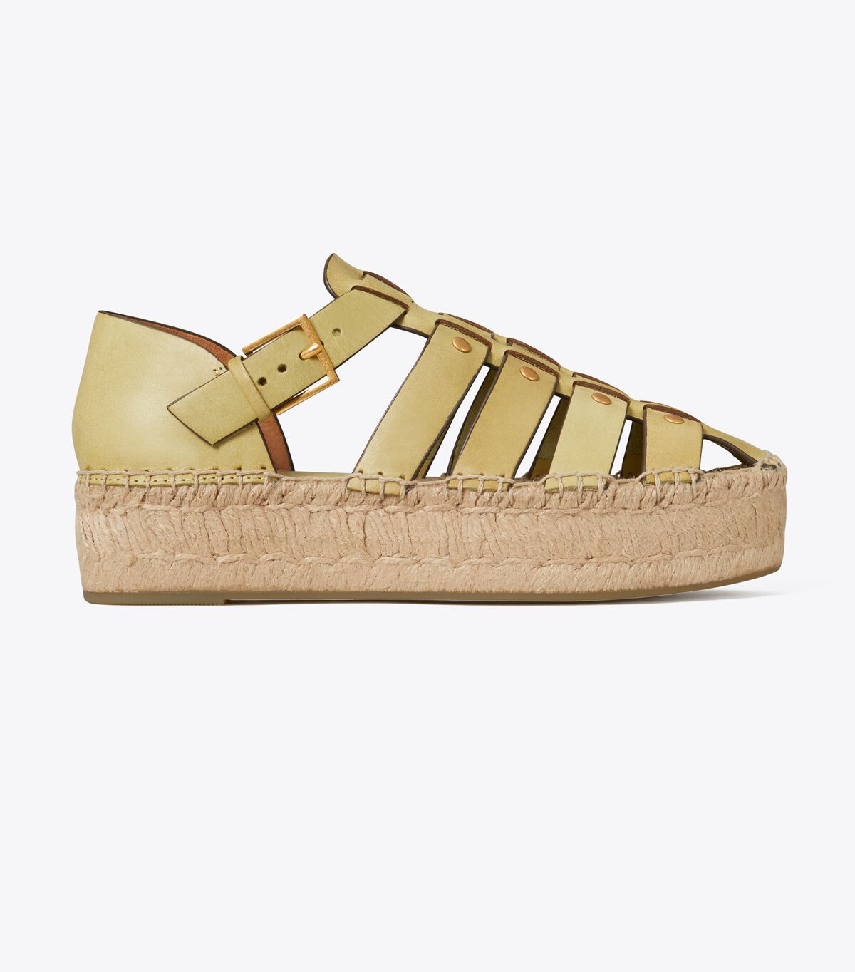 tory burch fisherman platform espadrille
