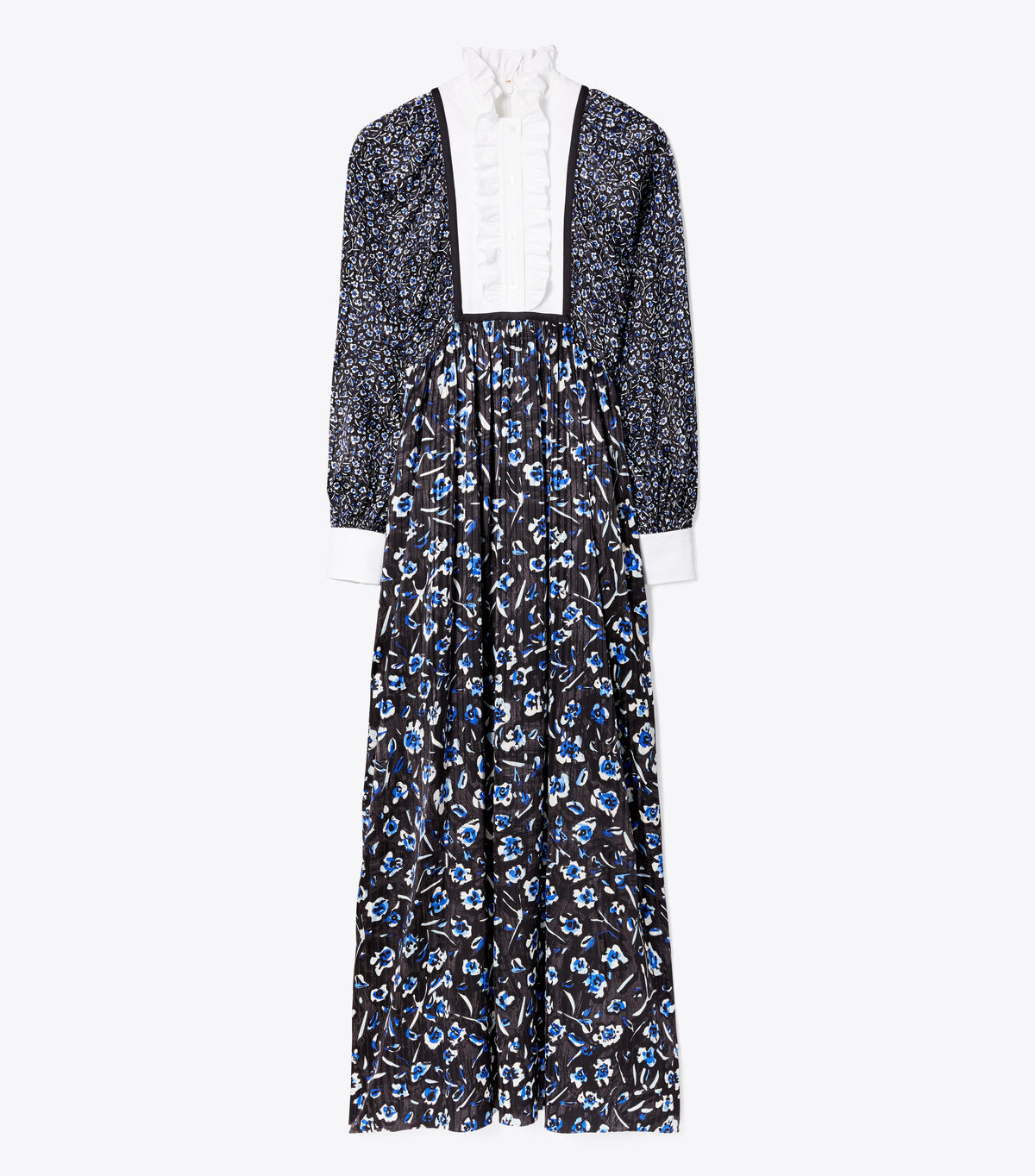 Printed Ruffle Caftan