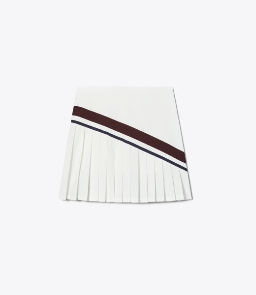 Chevron Pleated Tennis Skirt