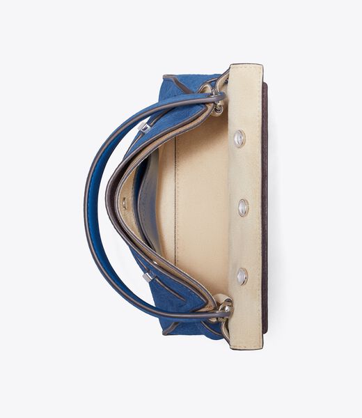 tory burch petite lee radziwill nubuck double bag