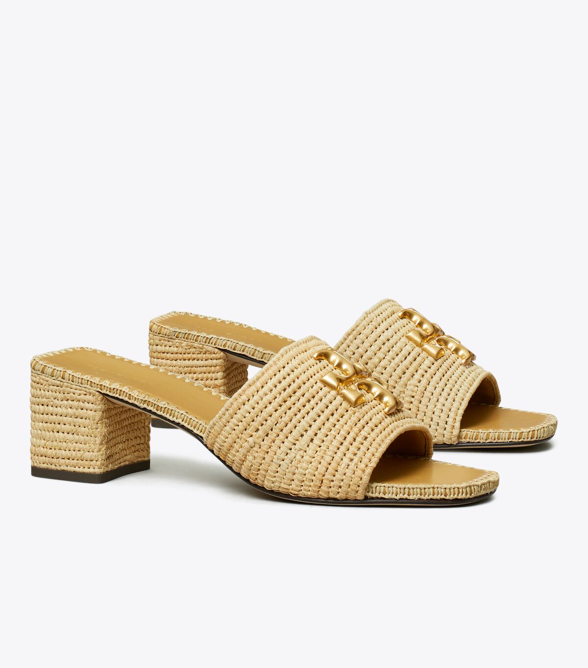 tory burch eleanor raffia mule sandal