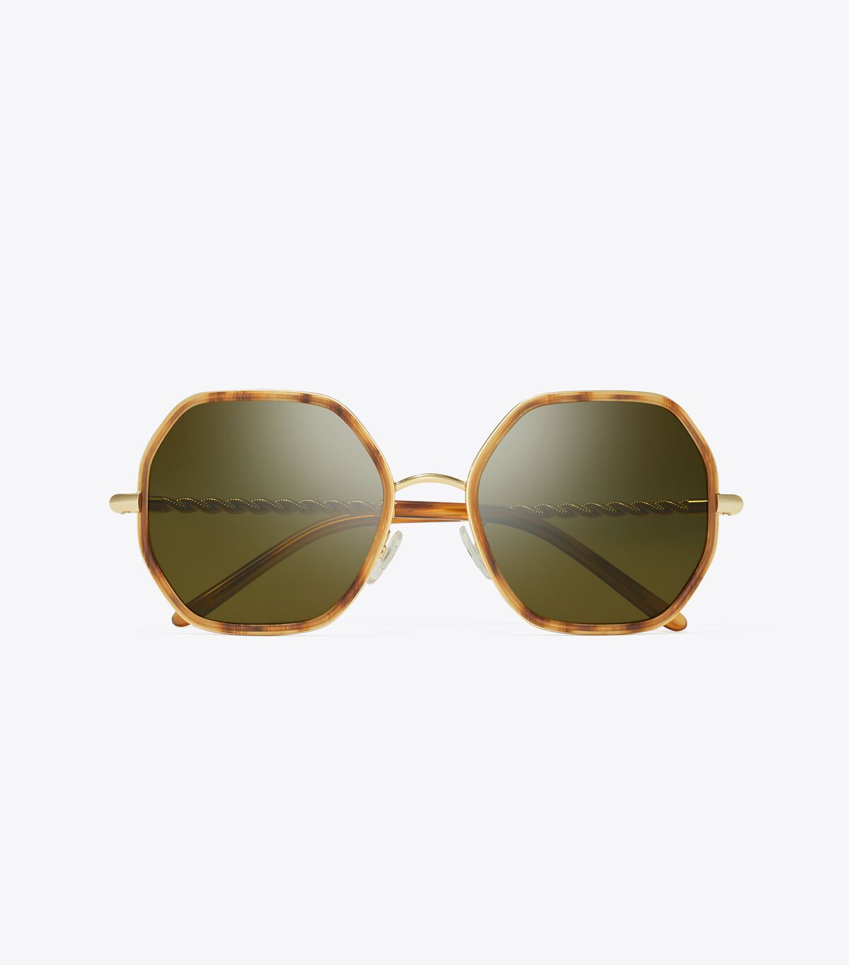 tory burch eleanor chain geometric sunglasses