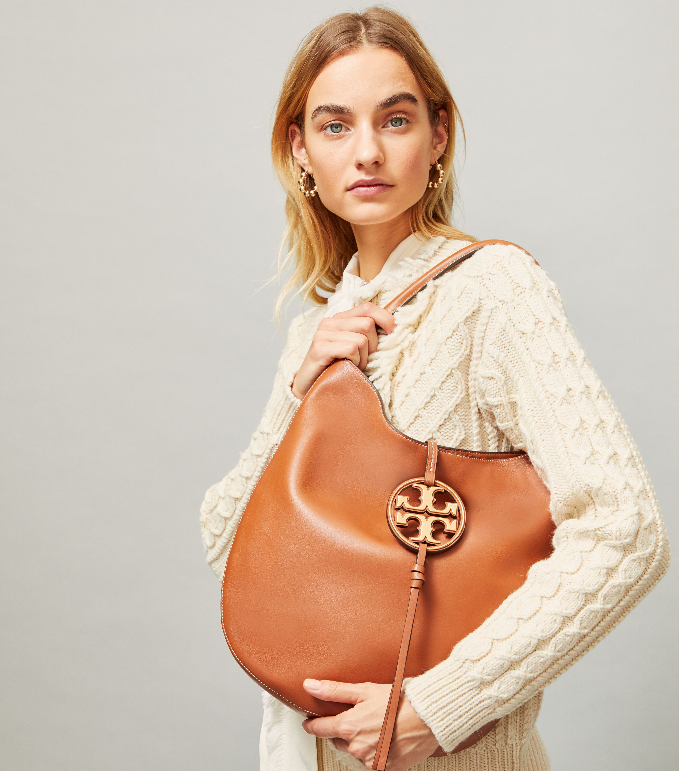 Miller metal slouchy sales hobo bag