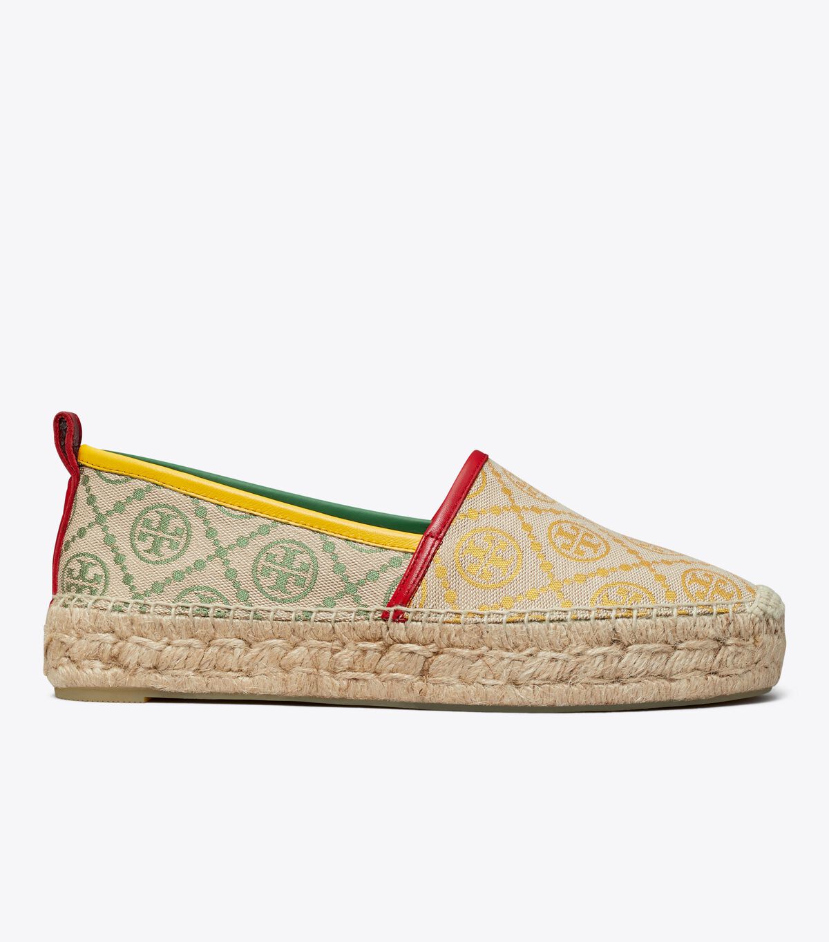 tory burch t monogram platform espadrille