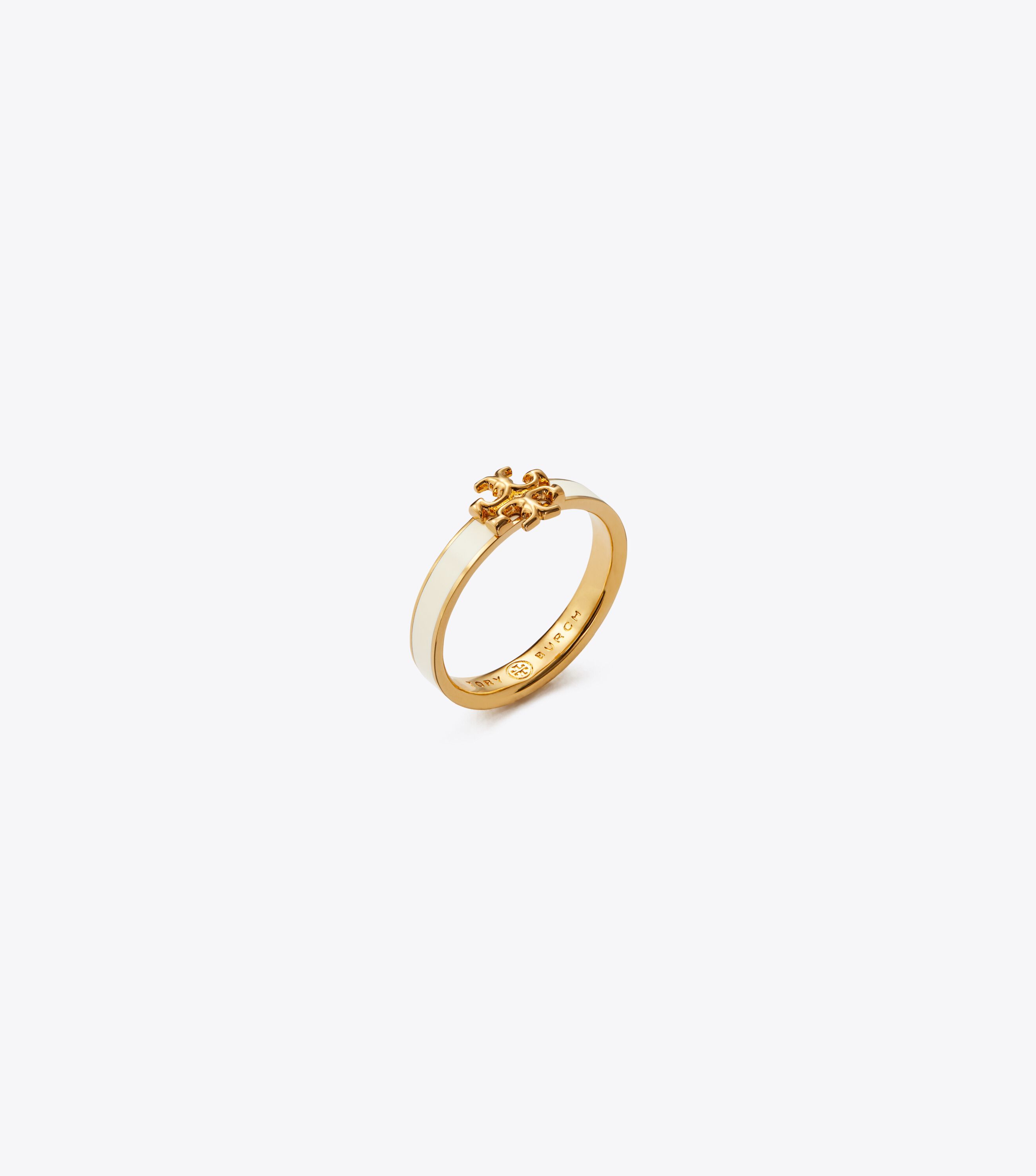 Tory Burch Miller Pavé Ring | Lyst