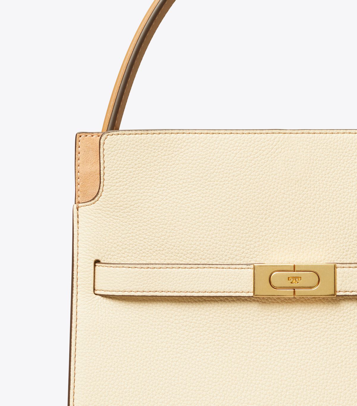 tory burch small lee radziwill pebbled double bag
