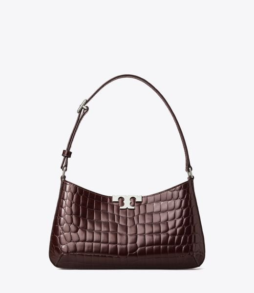 tory burch eleanor croc embossed slim shoulder bag