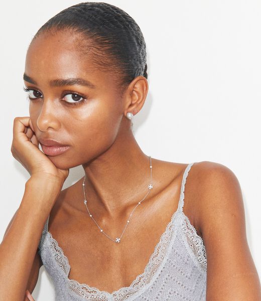 tory burch moondance pearl and pave stud earrings