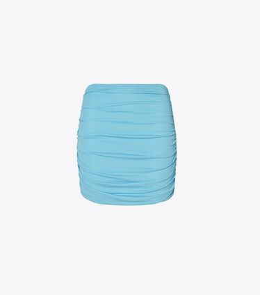 Ruched Mini Skirt