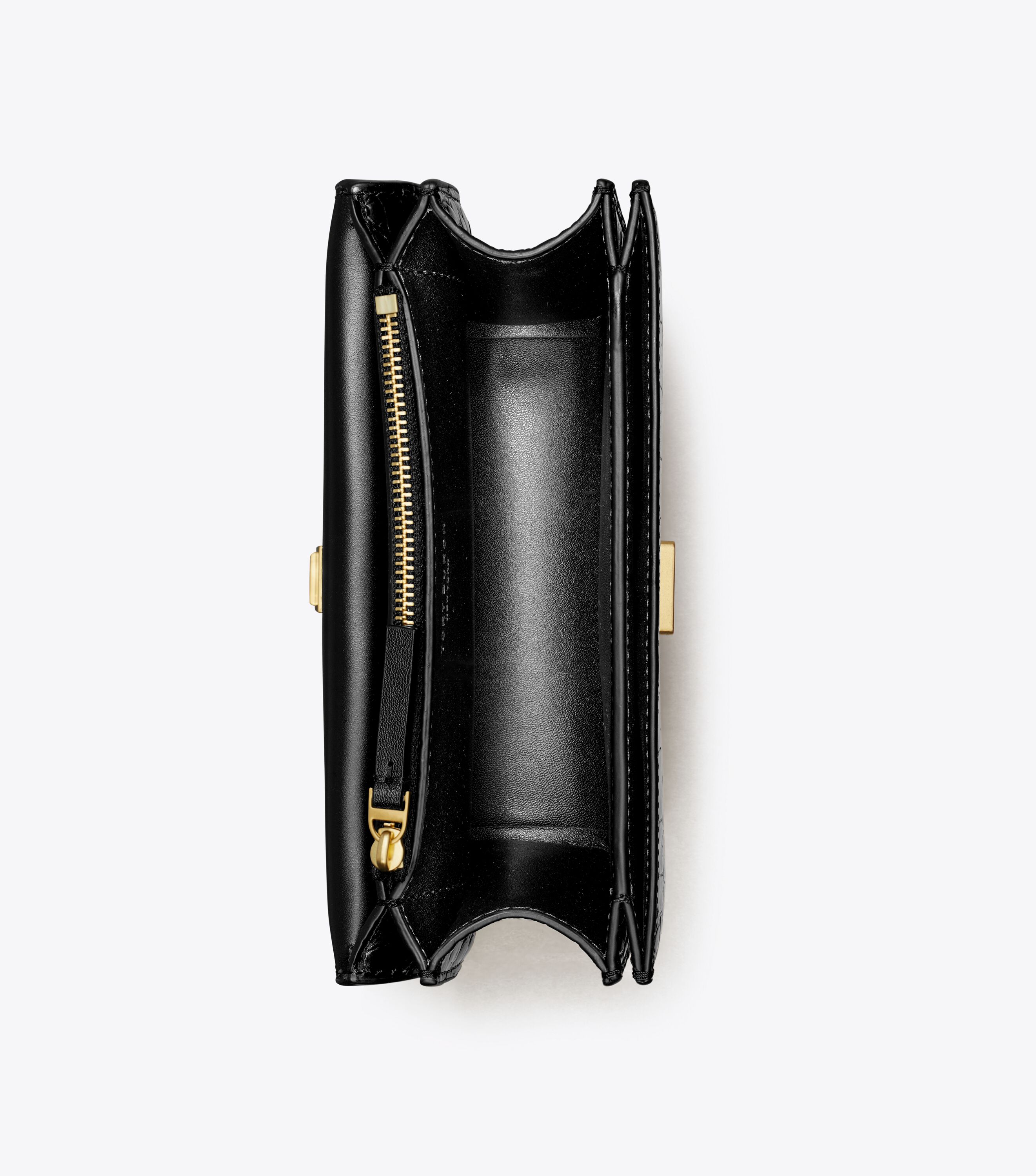 Eleanor Small Bag, Black / Rolled Gold | Tory Burch KW