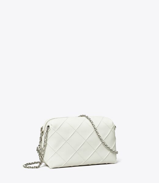 tory burch حقيبة كروس فليمنغ الناعمة