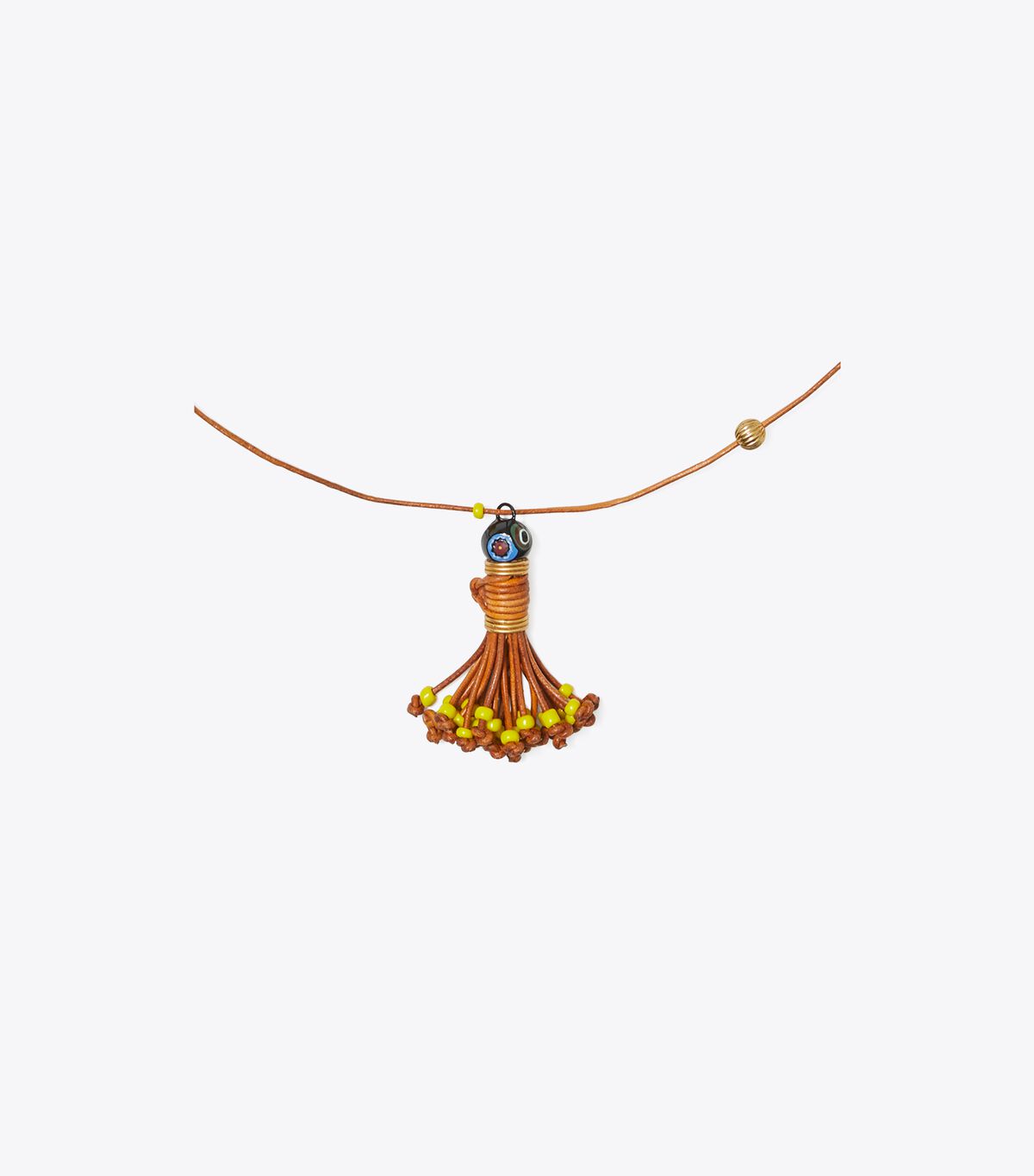 tory burch charm long necklace