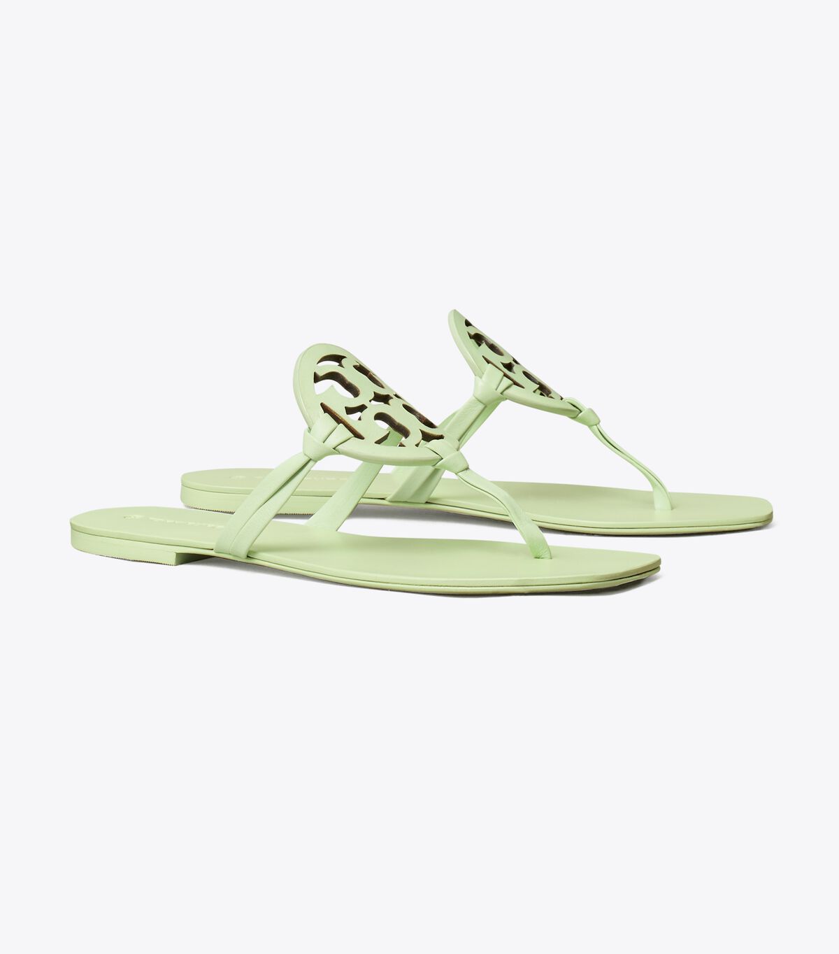 Miller Square-Toe Sandal, Leather