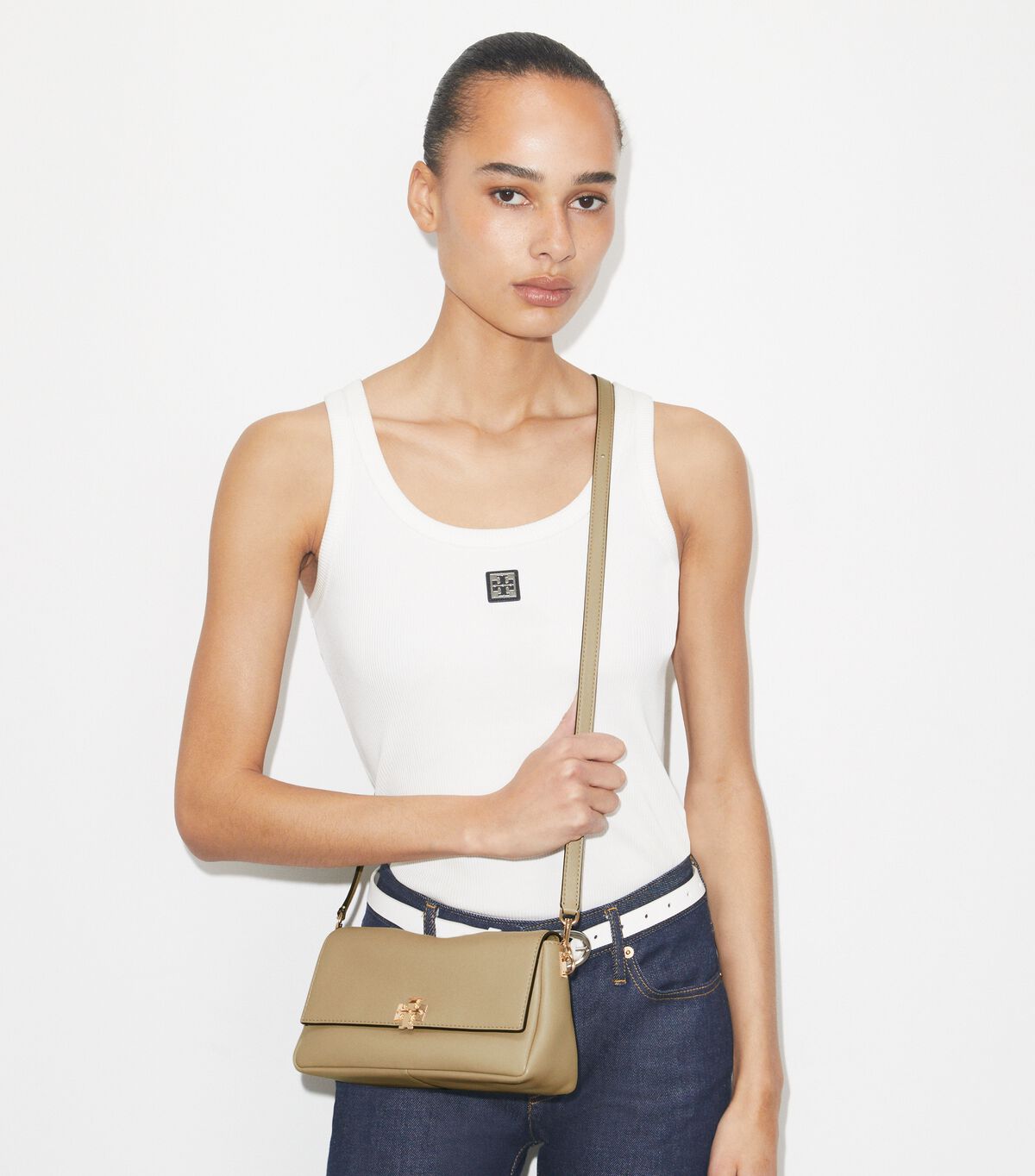 tory burch small charlie shoulder bag